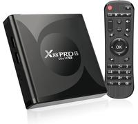 CHECARZHN--NO1-X88 Pro 13 Android Tv Box, Android 13.0 Rk3528 Quad-Core 4Go Ram 32Go Rom Support 8K 3D 2.4/5.0Ghz Wifi 10/100M Ethernet Bt5.0 Hdmi 2.0 H.265 Smart Tv Box