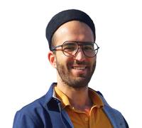 Chechia Kufi noir - Chapeau musulman homme, bonnet docker, Tunisienne authentique en laine traditionnelle faite à la main 57 cm