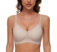 CheChury Soutien Gorge sans Armature Femme Soutien-Gorge sans Couture Brassière Sport Confortable Push Up Soutien-Gorge pour Yoga Respirant Soutien-Gorge sans Fil avec Coussinets Amovibles