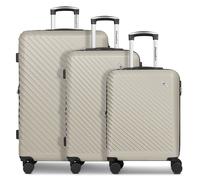 CHECK.IN Ensemble de bagages 'Paradise 2.0' beige, Taille One Size