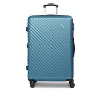 Check.In Paradise 2.0 4 roues Valise cabine L 78 cm avec soufflet d'extension bleu