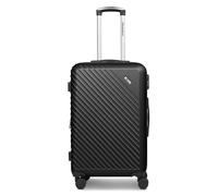 Check.In Paradise 2.0 4 roulettes Trolley M 68 cm avec soufflet d'extension noir
