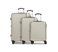 CHECK.IN Paradise 2.0 Parent, Coquille d'œuf, Kofferset + (3-teilig), Bagage rigide