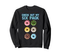Check Out My Six Pack Donut - Funny Gym Sweatshirt