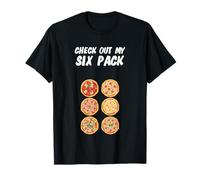 Check Out My Six Pack I Funny Pizza T-Shirt