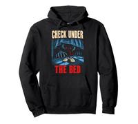 Check Under The Bed Krampus Krampus Christmas Horror Night Sweat à Capuche