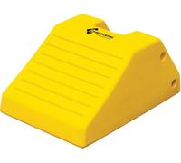 Checkers Industrial Safety Products Mc3012 Poids léger Cale de roue, 55,6 x 37,8 x 26,9 cm, Jaune