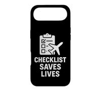 Checklist Sauve des Vies | Journée Internationale de la sécurité aérienne Coque pour iPhone Air