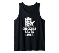 Checklist Sauve des Vies | Journée Internationale de la sécurité aérienne Débardeur
