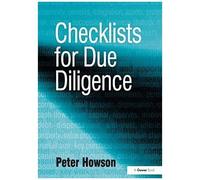 Checklists For Due Diligence