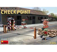 Checkpoint Diorama 1:3 5 Plastique Model Kit Miniart