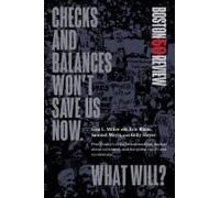 Checks And Balances Won't Save Us Now. What Will?