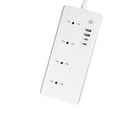 Cheda di alimentazione intelligente, Scheda di alimentazione WiFi, protezione da sovratensioni, compatible Con Alexa e Google