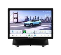 CheDux Autoradio Android 13 pour Ford Fiesta (2009-2017), 8 cœurs 8 + 256 Go, système d'infodivertissement automatique Al 13,1 pouces 2K HD écran tactile sans fil CarPlay Android Auto Bluetooth EQ 4G