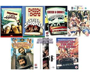 Cheech and Chong Ultimate DVD Collection: Cheech & Chong's Up in Smoke / Cheech & Chong Still Smokin' / Cheech And Chong's Next Movie / Cheech And Chong's Nice Dreams / Cheech And Chong's The Corsican Brothers / Cheech And Chong: Get Out Of My Room / Cheech And Chong's Things Are Tough All Over + Special Features + Extras by Cheech Marin