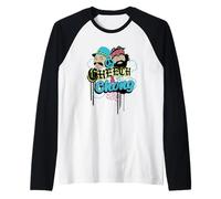Cheech & Chong 420 Duo Peace Sign Manche Raglan