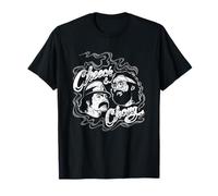 Cheech & Chong Classic Duo Smoke Logo T-Shirt