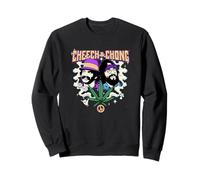 Cheech & Chong Duo Portrait Dice Peace Leaf Sweatshirt