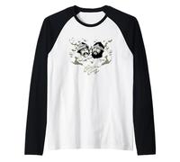 Cheech & Chong Faces Smoke Cloud Manche Raglan