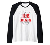 Cheech & Chong Nice Dreams Red Typography Manche Raglan