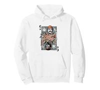 Cheech & Chong Playing Card King Character Distressed Sweat à Capuche