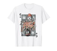 Cheech & Chong Playing Card King Character Distressed T-Shirt