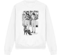 Cheech & Chong - "Up In Smoke" Sweat-shirt pour homme/femme unie TV13077 (XXL) (Blanc)