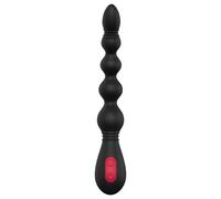 Cheeky Love - vibromasseur anal perles rechargeable - silicone noir
