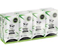 The Cheeky Panda Mouchoirs en bambou 3 plis – Lot de 8 paquets de 10 mouchoirs