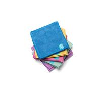 Cheeky Wipes Lot de 25 lingettes lavables en microfibre pour bébé 15 x 15 cm - Multicolores arc-en-ciel - extra douces et réutilisables, parfaites pour les mains et le visage de bébé