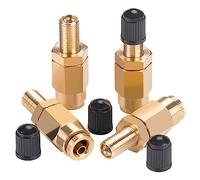 Cheemuii Lot de 4 valves de gonflage Schrader 6,35 mm