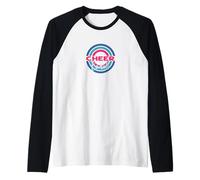 Cheer Coach dans Les Cercles Modernes Manche Raglan
