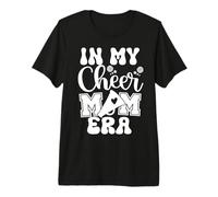 Cheer & Dance Mama in My Cheer Mom Era Cheerleader Coach Mom T-Shirt Haut de Gamme