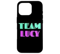 Cheer for Lucy, Show Support Be on Team Lucy 90s Style Coque pour iPhone 16 Pro