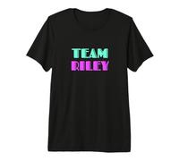 Cheer for Riley Show Support Be on Team Riley 90s Style T-Shirt Haut de Gamme