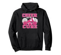 Cheer for The Cure Breast Cancer Awareness Cheerleader Gifts Sweat à Capuche