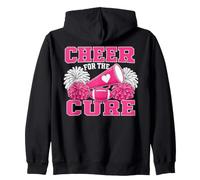Cheer for The Cure Breast Cancer Awareness Cheerleader Gifts Sweat à Capuche