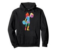 Cheer Girl Cheerleading Color Cheerleader Youth Squad Team Sweat à Capuche