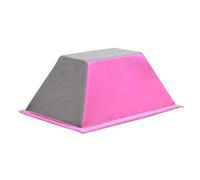Cheer s, Stable Stunt Stand , 15.35x10.24x5.91 inches Gymnastics Equipment, Trapezoidal Shape Mat for Strength Training Core Conditioning, Indoor Outdoor Home Studio Fitness