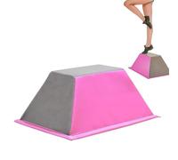 Cheer Stunt Support pour Flyers - Planche d'équilibre stable - Tapis de forme trapézoïdale - Équipement de gymnastique pour intérieur et extérieur - Pour adultes, studio, salle de sport, fitness à