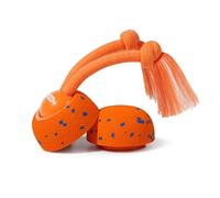 Cheerble Coques de Rechange pour Jouet pour Chien, Wicked Ball Rolly - Set de Coque et Cordon Remplaçables, Orange