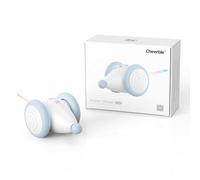 Cheerble Jouet Chat Interactif, Jouet Chat Interieur, Jouet Automatique pour Chat avec Lumières LED, Deux Vitesses, Rechargeable par USB, Souris Automatique Wicked Mouse, Cadeau pour Chaton (Bleu)