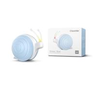 Cheerble Jouet Chat Interactif, Wicked Snail, [2024 Amélioré] Jouet Interactif Intelligent d'intérieur pour Chat avec Lumière LED, Jouet Automatique, 2 Modes, Charge DC, Cadeaux pour Chats, Bleu