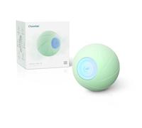 Cheerble Jouet Chien Interactif, Balle Rebondissante Chien avec 3 Modes d'Interaction, avec Lumières LED, Rechargeable par DC (Vert)