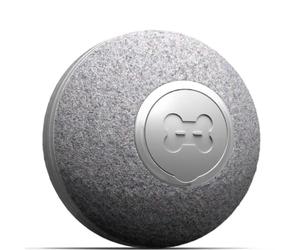 Cheerble Mini Balle 2.0 - Balle Interactive, Intelligente, Qui Roule Seule, pour Chats - 3 Modes de Jeu - Chargement USB - Wicked Ball - Jeu électrique pour Chats - Intelligent (Gris)
