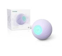 Cheerble Wicked Ball - Jouet interactif pour Chien - 3 Modes d'interaction - avec lumière LED - Rechargeable CC - Cadeau d'anniversaire Amusant pour Grands Chiens