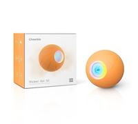 Cheerble Wicked Ball SE - Balle interactive pour chien - 3 modes - Rechargeable CC - IP 65 - Balle rebondissante rotative intelligente pour chiens de petite et moyenne taille (orange)