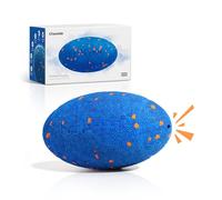 Cheerble Wicked Rugby - Jouet pour Chien Couineur, Jouet Interactive pour Chien avec 3 Modes, Balle Automatique Sauteuse, Roulante et Auto-Roulante en Matériau E-TPU, Rechargeable par USB-C(Bleu)