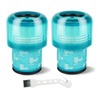 Cheerhom Filtres Compatible avec Dyson V11 V15 SV14 SV17 SV22 Detect Absolute, 2 Pcs Filtre de Remplacement pour Aspirateur Dysons, Bleu