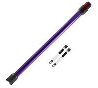 Cheerhom Tige télescopique rigide à dégagement rapide compatible avec les nettoyeurs Dyson V7 V8 V10 V11 V15 avec deux petites brosses 2 en 1, violet